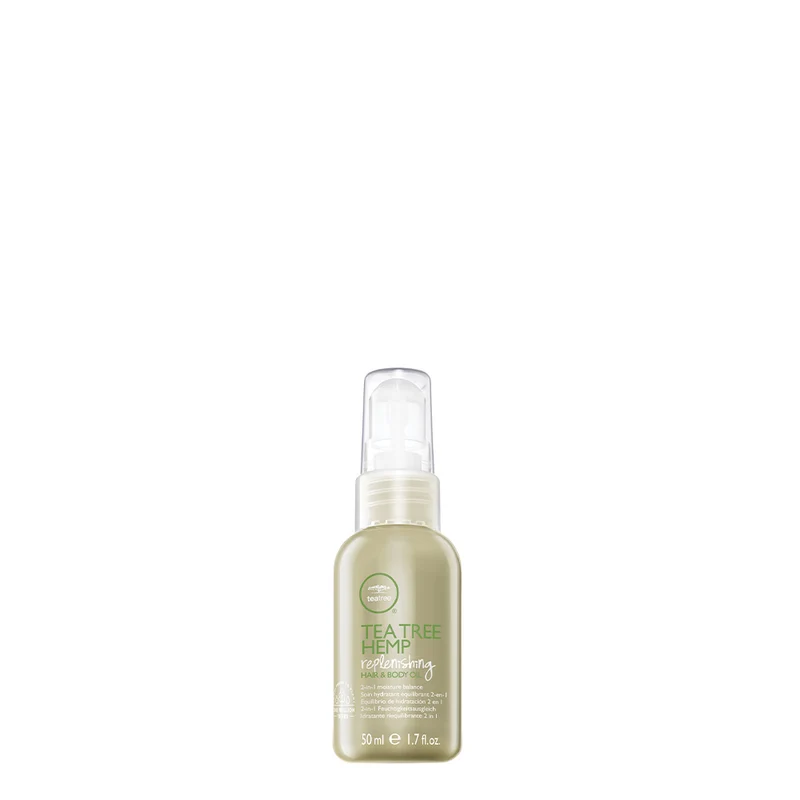 Paul Mitchell: Tea Tree Hemp Replenishing Hair & Body Oil 50ml - idratante riequilibrante 2 in 1