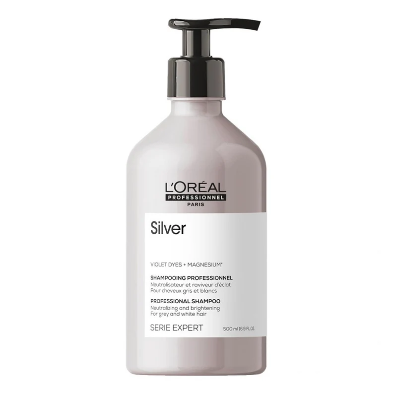 L'Oréal Professionnel Paris Serie Expert Silver Shampoo 500ml - shampoo antigiallo