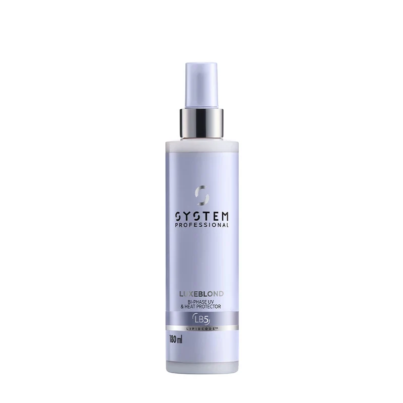System Professional LuxeBlond Bi-Phase 180ml - termoprotettore capelli biondi