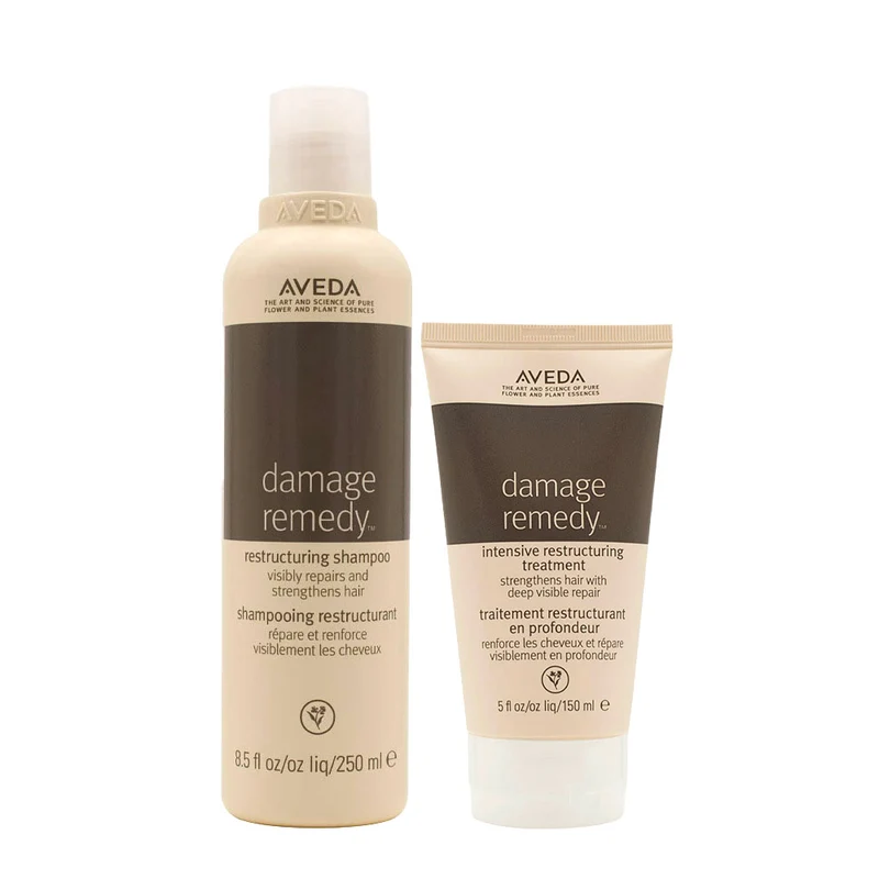 Aveda Damage Remedy Restructuring Shampoo 250ml Treatment 150ml