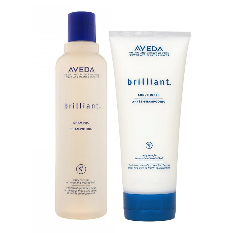 Aveda Brilliant Shampoo 250ml Conditioner 200ml