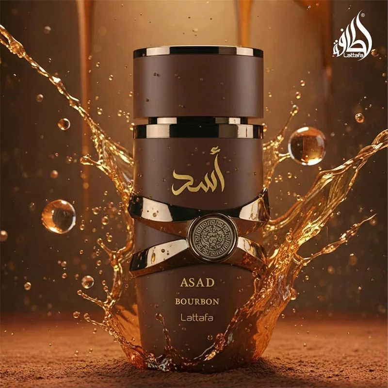Lattafa Asad Bourbon Eau de Parfum 100ml – Profumo Uomo Intenso e Speziato