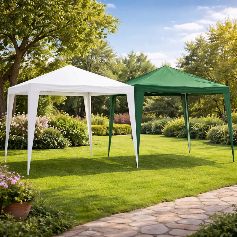 Gazebo da Esterno 3x3 m – Copertura Pratica e Versatile per Ogni Occasione