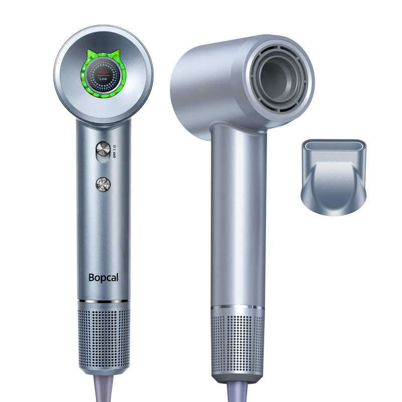 Bopcal Wildcat High-Speed Ionic Hair Dryer (Gray)