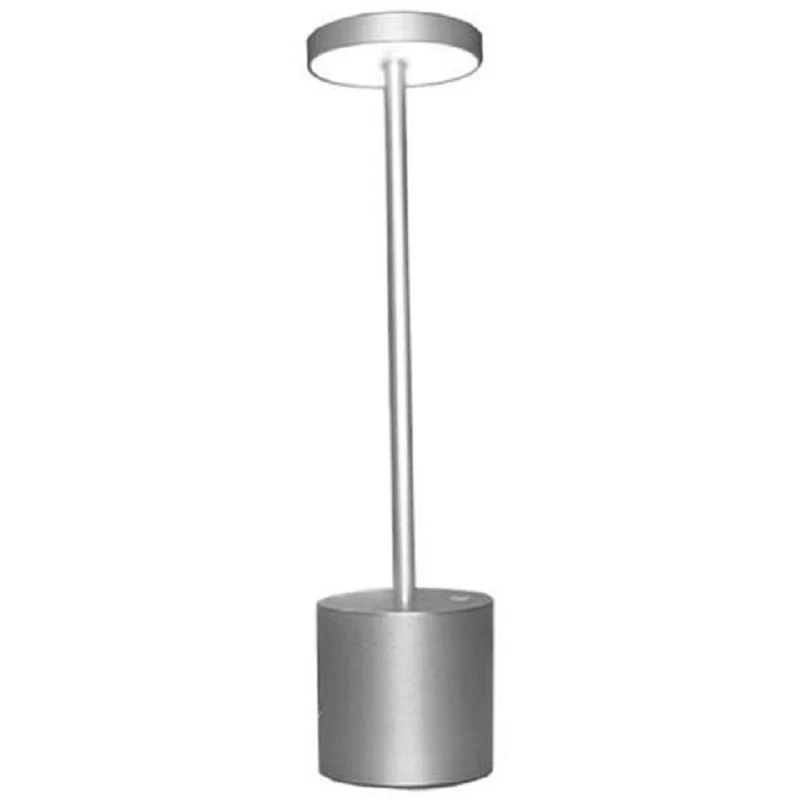 Lampada da tavolo Led senza fili con sensore tattile lampada da tavolo da pranzo moderna per bar ristorante ricaricabile per camera da letto