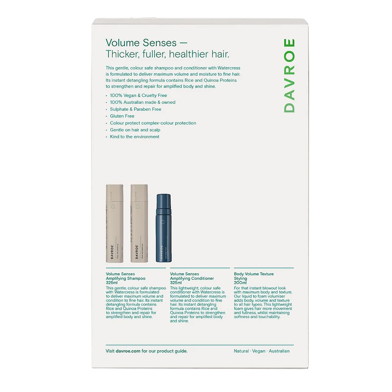 DAVROE COFANETTO TRIO VOLUME SENSES