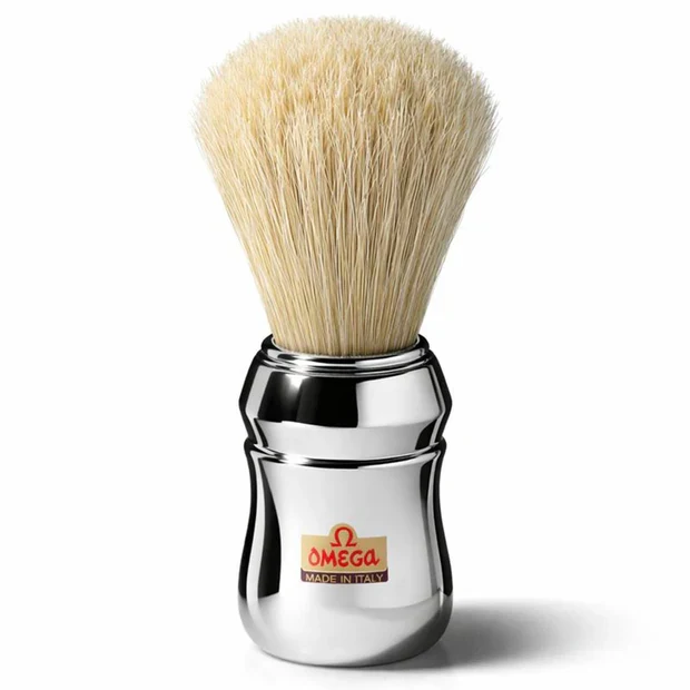 PENNELLO DA BARBA OMEGA METALLO