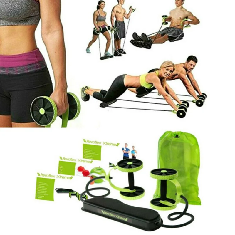 Revoflex xtreme estensore addominali pettorali glutei cosce fitness sport
