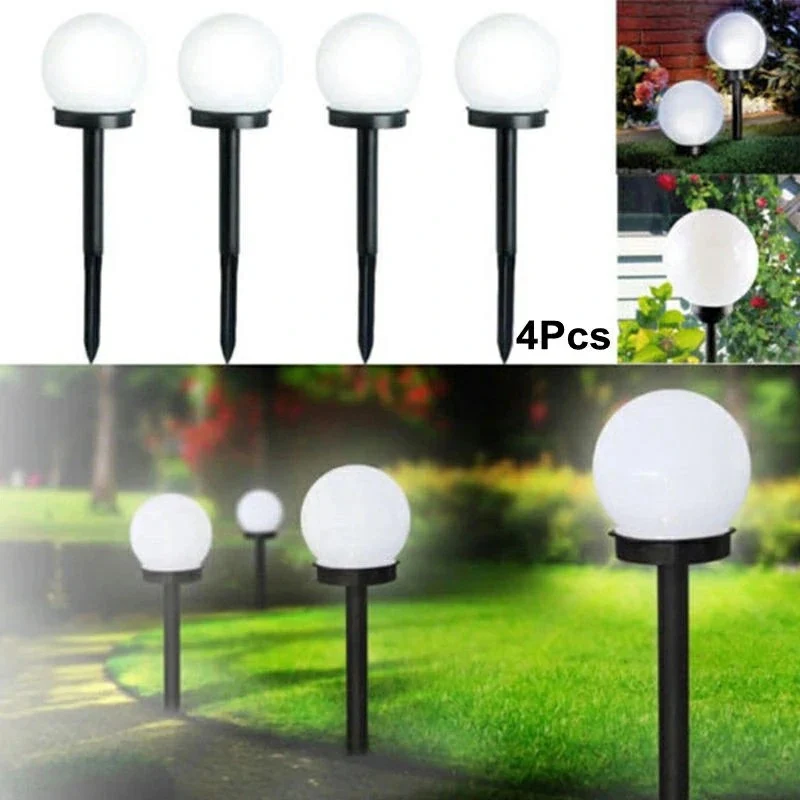 Lampada da giardino solare 4 pezzi