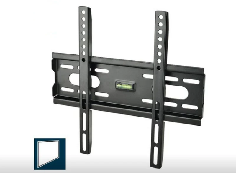 Staffa tv plasma lcd led 15-42 pollici 40kg con livello incluso