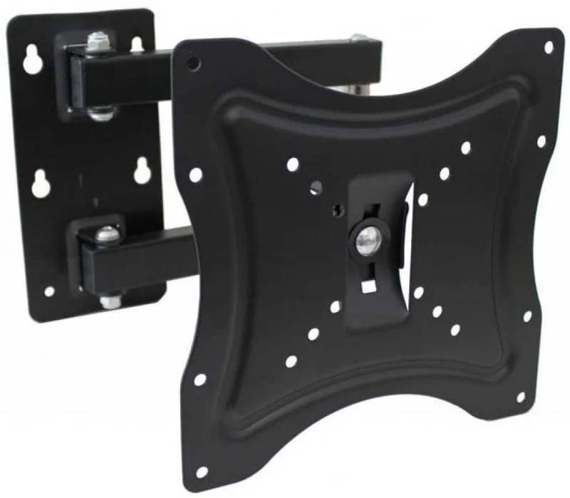Staffa braccio tv supporto a muro monitor lcd led da 14"- 55"