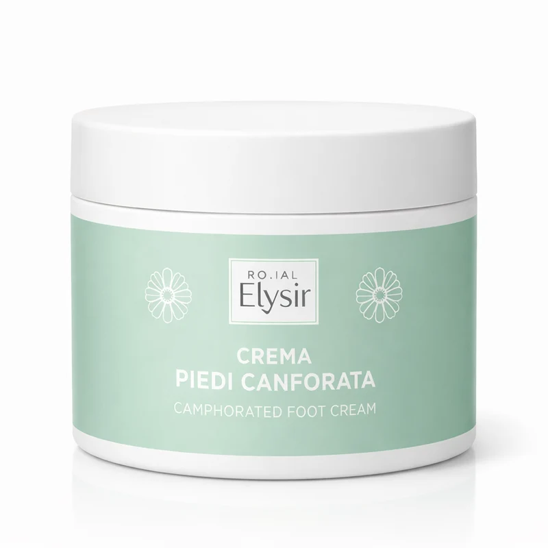 RO.IAL ELYSIR CREMA PIEDI CANFORATA 500 ML