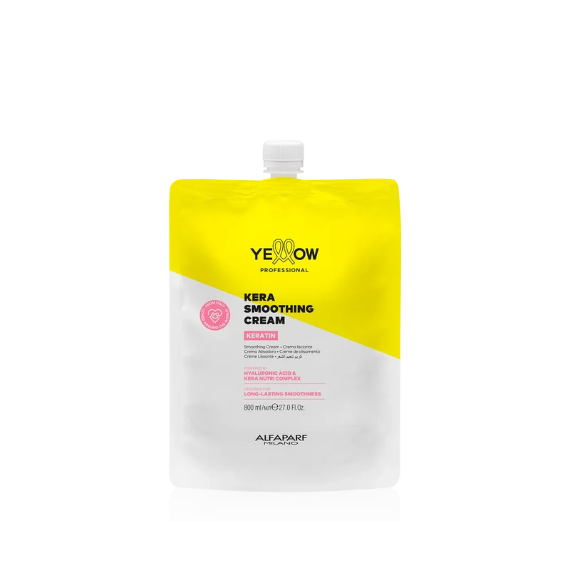 ALFAPARF YELLOW KERATIN SMOOTHING CREAM 800 ML