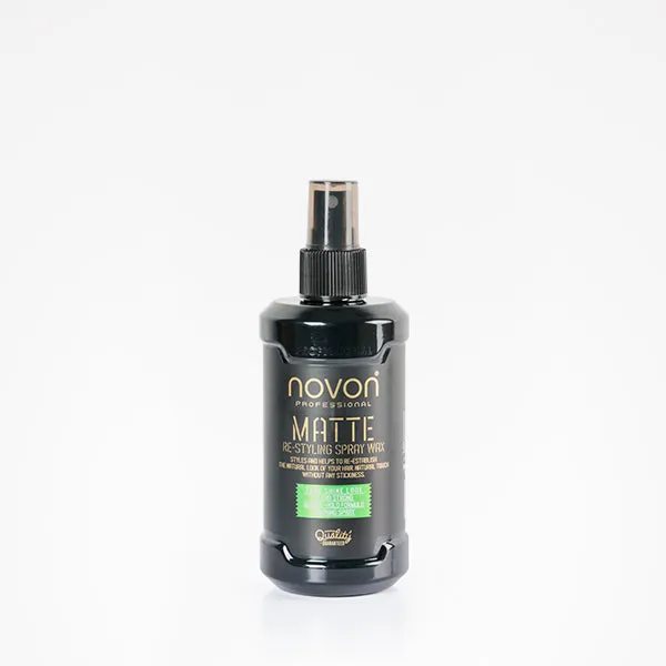 NOVON MATTE RE-STYLING SPRAY WAX 200 ML