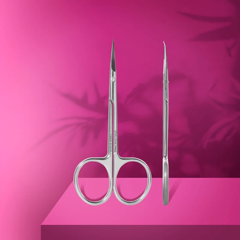 STALEKS PRO EXPERT FORBICI PROFESSIONALI PER CUTICOLE CON GANCIO SE-51/3