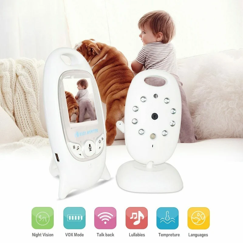 Baby controllo sonno bambino neonato audio video control monitor sorveglianza