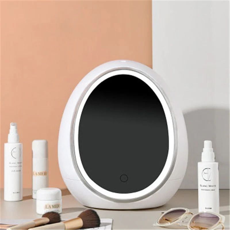 Organizer per cosmetici con specchio LED