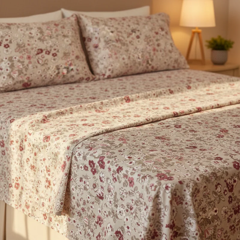 Completo Letto Matrimoniale 100% cotone Maddalena