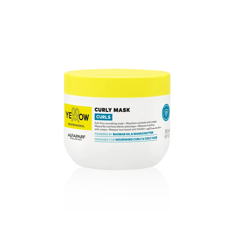 ALFAPARF YELLOW CURL MASK 300 ML