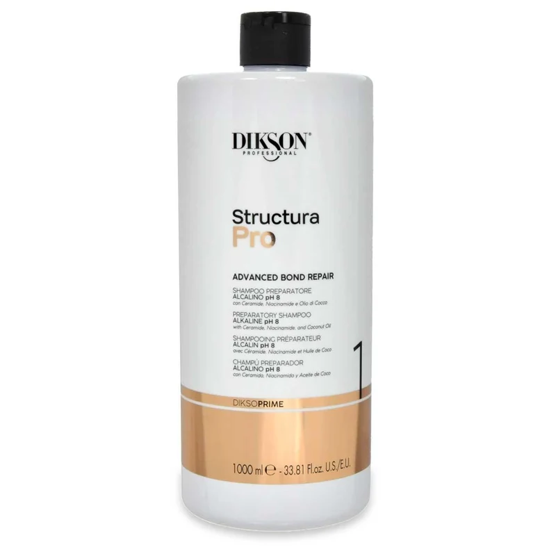 DIKSON STRUCTURA PRO SHAMPOO PREPARATORE ALCALINO pH 8 1 L