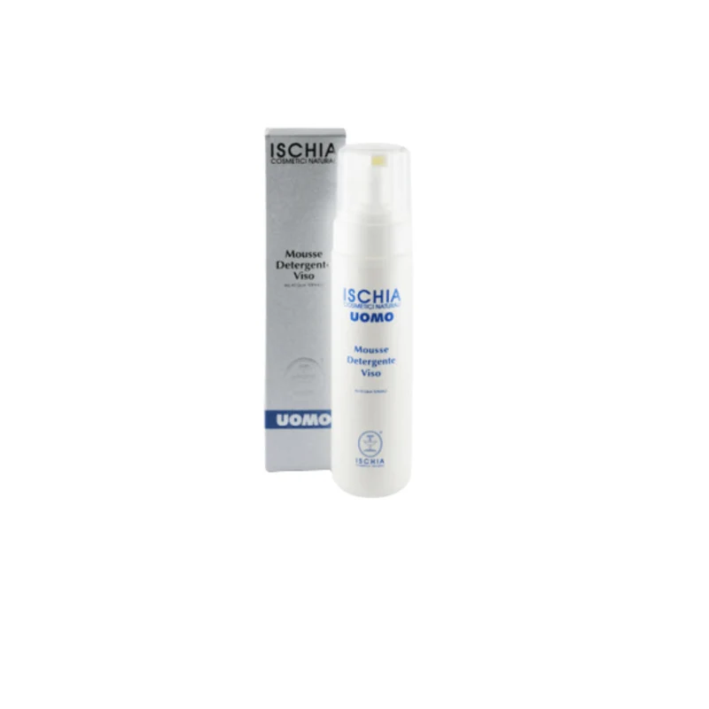 Mousse Detergente Viso all'acqua termale uomo 200 ml - ISCHIA