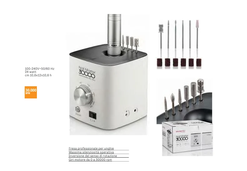 FRESA/MICROMOTORE NAIL MASTER - XANITALIA
