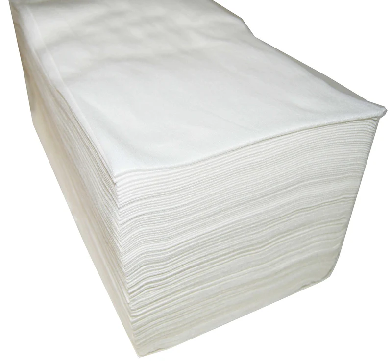 ASCIUGAMANO TNT SPUNLACE 40x80 - 100 PZ AIRLAID