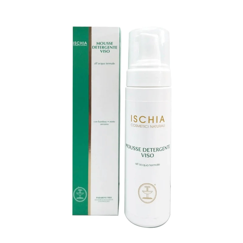 Mousse Detergente Viso all'acqua termale donna 200ml - ISCHIA