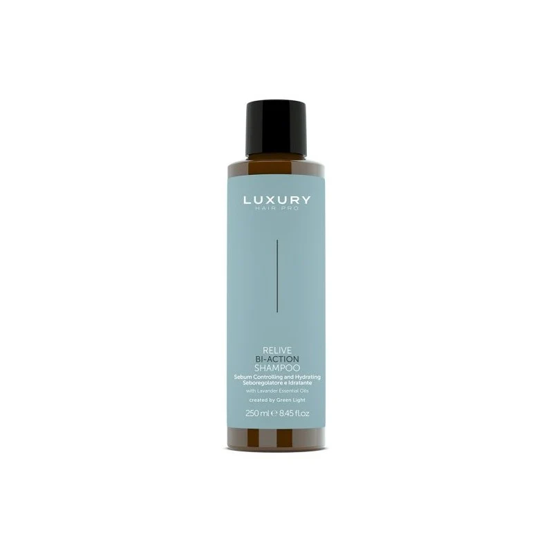 LUXURY HAIR PRO RELIVE BI-ACTION SHAMPOO SEBOREGOLATORE E IDRATANTE 250 ML