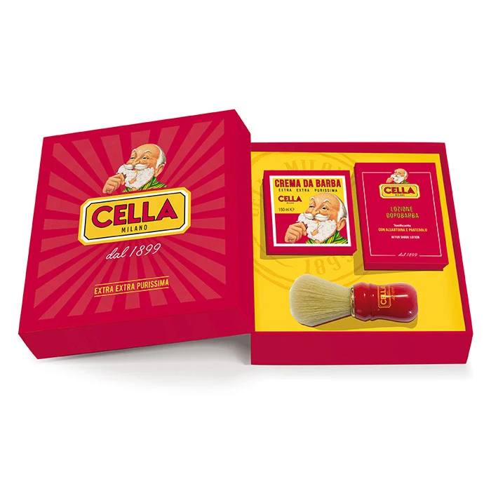 CELLA KIT BARBA CREMA DA BARBA&PENNELLO+LOZIONE