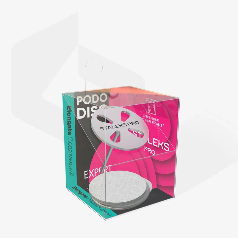 STALEKS PRO EXPERT SET PODODISC PÉDICURE Ø 25 MM L 180 W CONF.1 PZ 37 MM + 5 PZ DI RICAMBIO