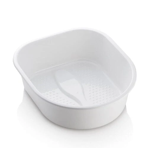 VASCHETTA PEDICURE IN PLASTICA BIANCA