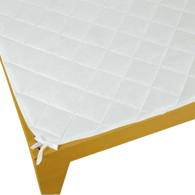 Coprirete Trapuntato con Lacci – 100% Made in Italy