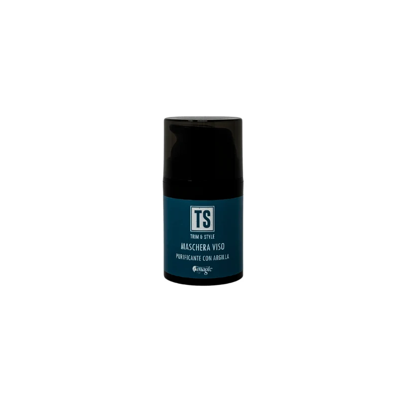 Maschera viso purificante con argilla - PROFESSIONALE 50ml - TS MAGIC