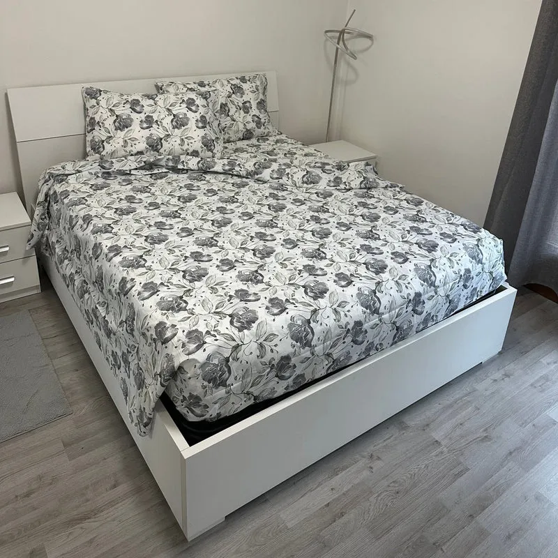 Completo Lenzuola Peonia – Rossini in Cotone OEKO-TEX®