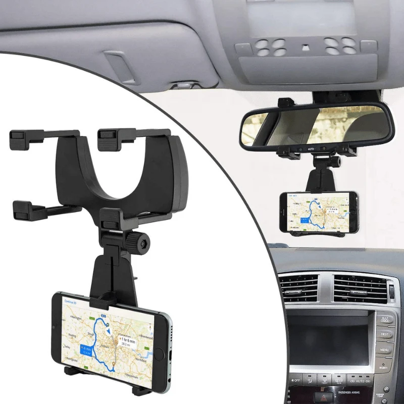 Supporto Smartphone Specchietto Retrovisore