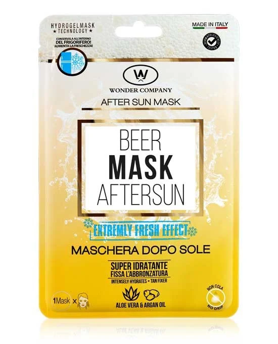 LR WONDER BEER MASK AFTER SUN MASCHERA VISO DOPO SOLE