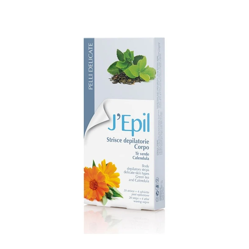 Xanitalia - Strisce Depilatorie J'Epil pelli delicate