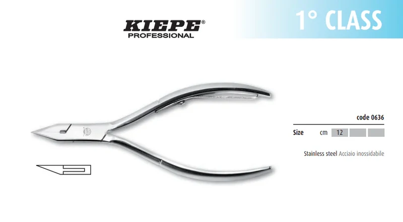 TRONCHESE UNGHIE ACCIAIO INOX 1 CLASSE - KIEPE