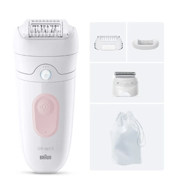 Braun Silk·épil 5 5-041 28 pinzette Bianco
