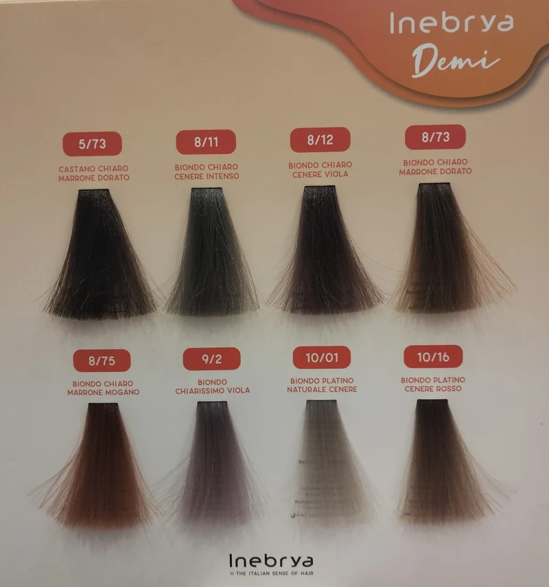 INEBRYA COLORAZIONE DEMI-PERMANENTE