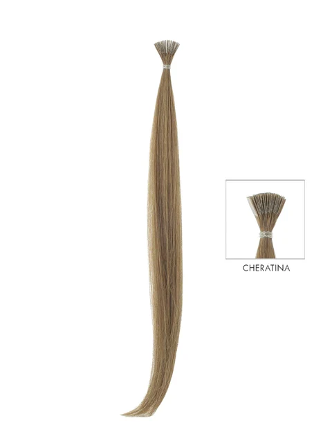 DIBIASE EXTENSION CON CHERATINA CAPELLI 100% NATURALI - LISCI 20 PZ 50CM