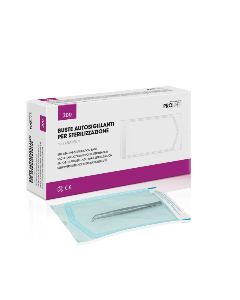 BUSTE AUTOSALDANTI STERILI - 200 PZ