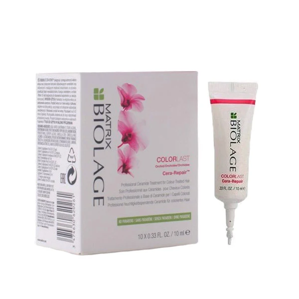 BIOLAGE TRATTAMENTO CERA-REPAIR COLORLAST 10X10 ML