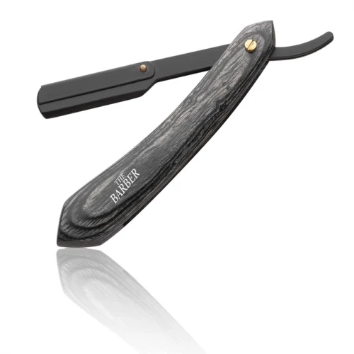 RASOIO DA BARBA WOOD CARBON ENGLISH XANITALIA Cod.401,324