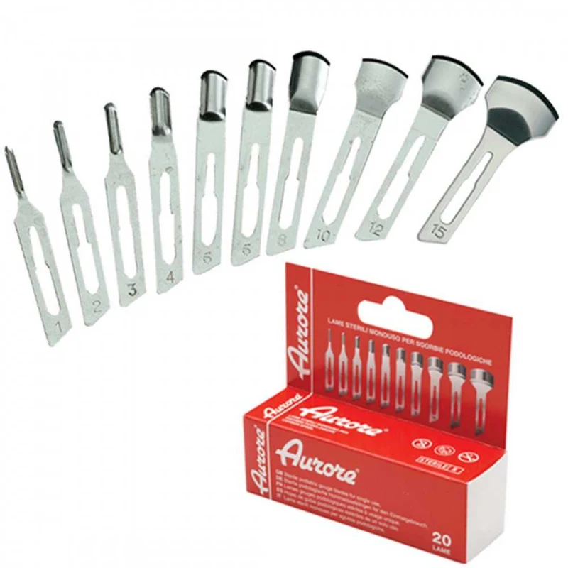 SGORBIA LAME CONF.SINGOLA MISURA - 20 PZ AURORE