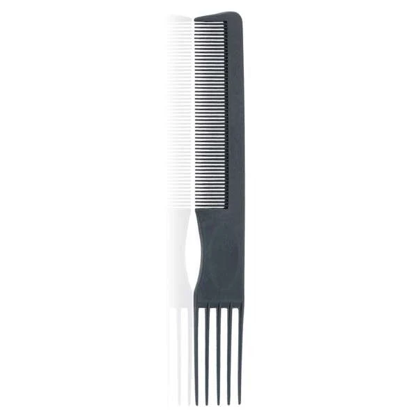 PETTINE PER COTONATURA FORCHETTA CON DENTI IN PLASTICA COMB 19 CM - XANITALIA