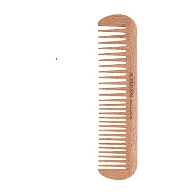 PETTINE LEGNO DENTI LARGHI - GUENZANI