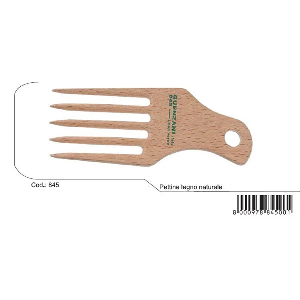 PETTINE LEGNO 4 DENTI - GUENZANI
