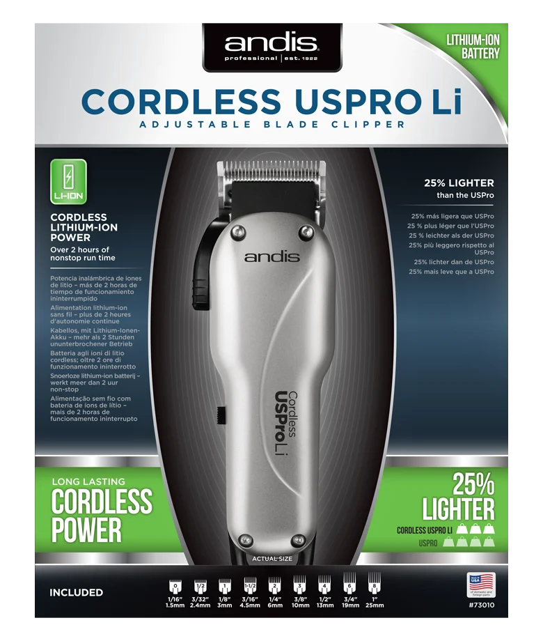 ANDIS TOSATRICE CORDLESS USPRO LI REF.73010